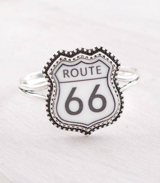 Route 66 Cuff Bracelet