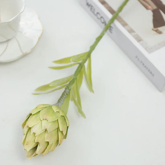 56CM Artichoke Fruit Artificial Plant Home Interior Living Room Entrance Decorative Flower Arrangement Decorative Flower