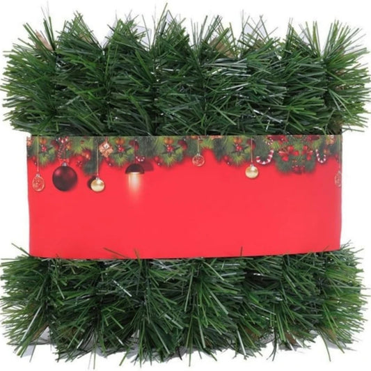 5/10m Artificial Christmas Pine Green Garland Decorations Holiday Decor for Home Garden Greenery Garland Party Decoration