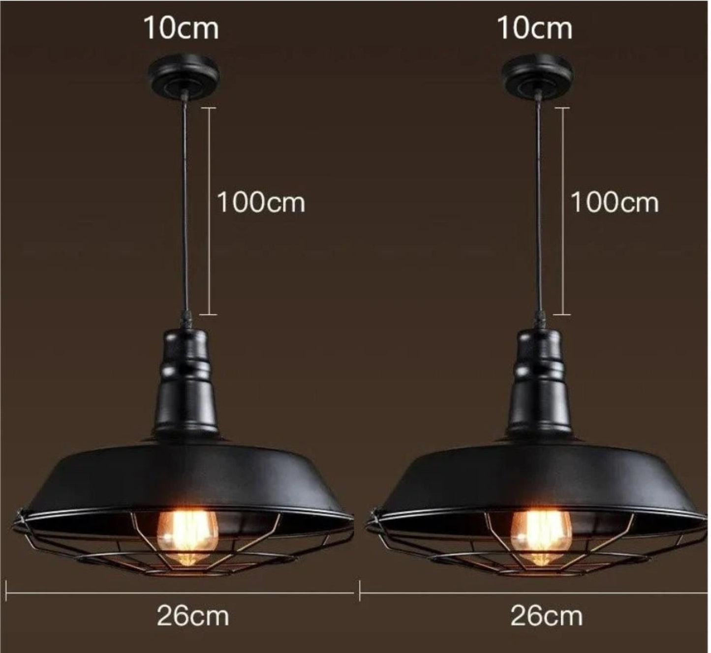 American Loft Industrial Retro Iron Pendant Lights Creative Dining Room Clothing Store Cafe Pot Cover Netting Hanging Lamp Decor