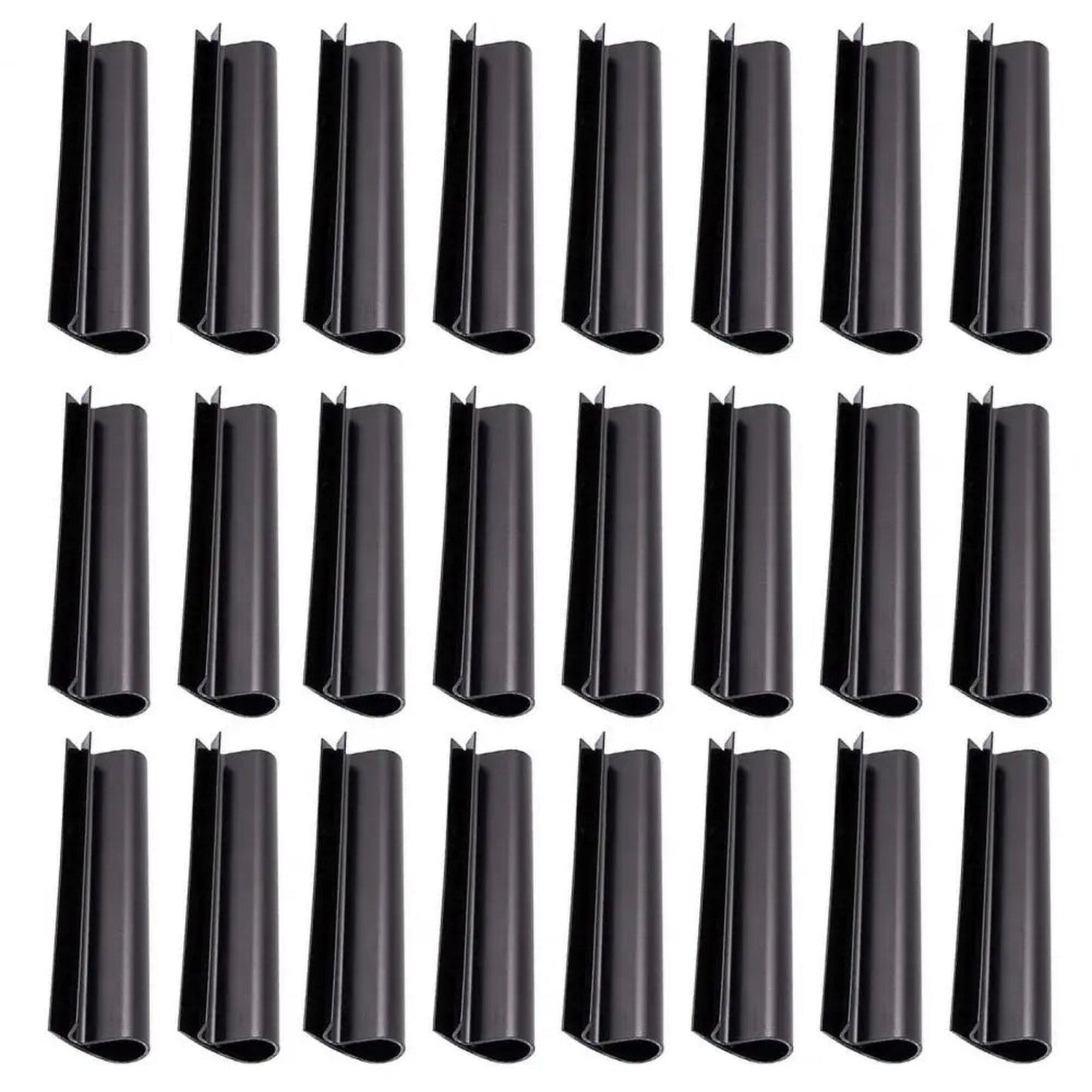 24Pcs Pool Cover Clips ABS Winter Pool Cover Clips for Outdoor Moderate Size Wide Application Versatile Windproof Smooth Finish
