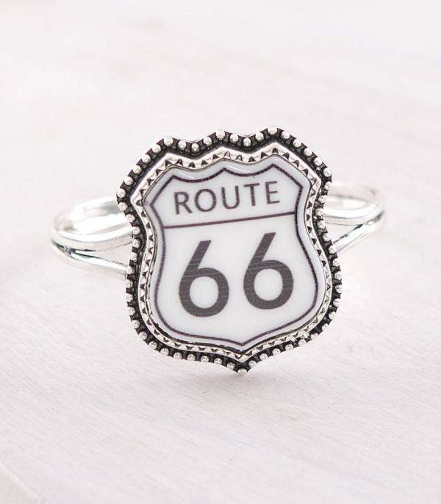 Route 66 Cuff Bracelet
