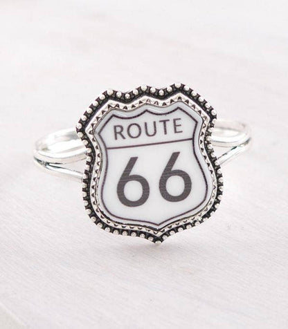 Route 66 Cuff Bracelet