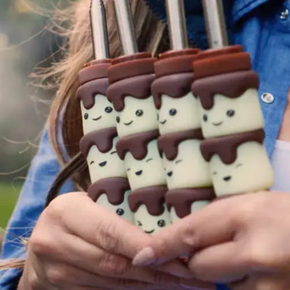 S'mores Marshmallow Roasting Sticks - Glow in the Dark