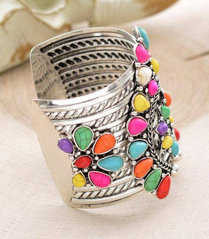 Squash Blossom Cuff Bracelet