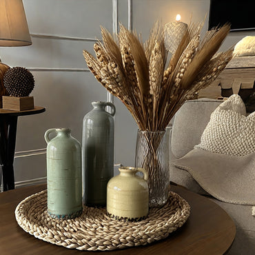 3pcs Ceramic Vase, Classic Morandi Style, Suitable for Banquet, Banquet, Festival, Wedding, Family, Restaurant, Table Decoration, Aesthetic Room, Family, Four Seasons Decoration, All Kinds of Holiday Gifts.