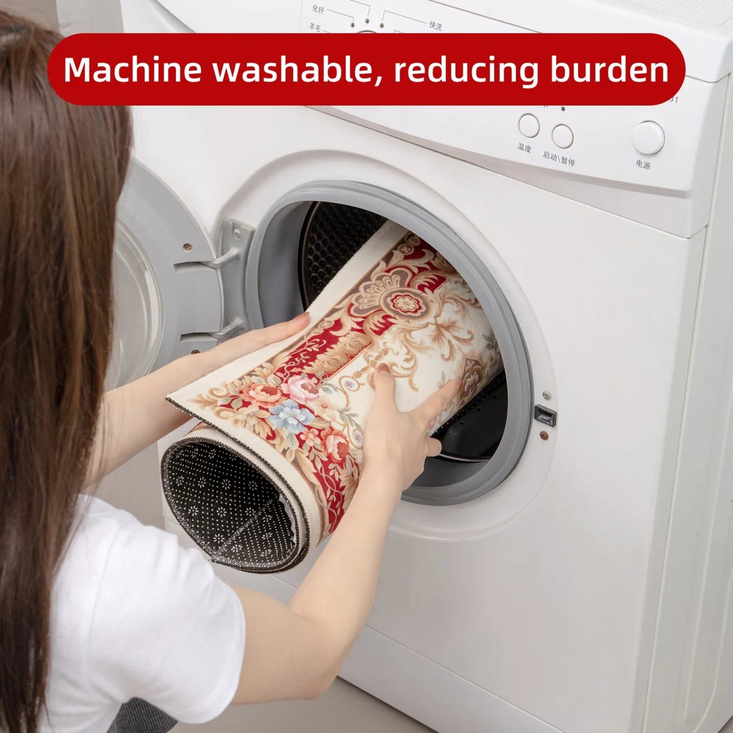 Merry Christmas Gnome Xmas Tree Pattern Kitchen Rugs Living Room Bedroom Entrance Carpets Balcony Bathroom Non-slip Floor Mats