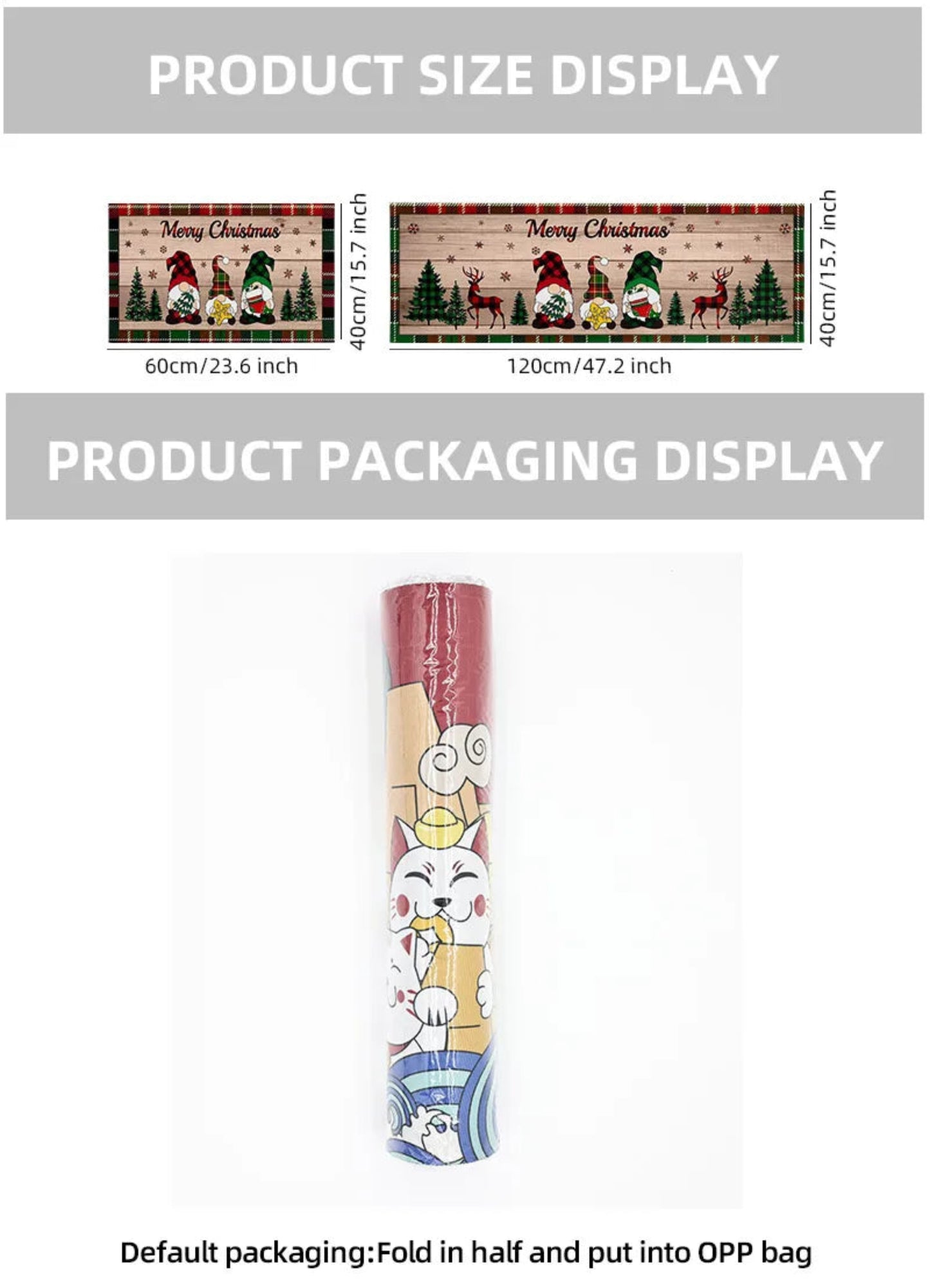 Merry Christmas Gnome Xmas Tree Pattern Kitchen Rugs Living Room Bedroom Entrance Carpets Balcony Bathroom Non-slip Floor Mats