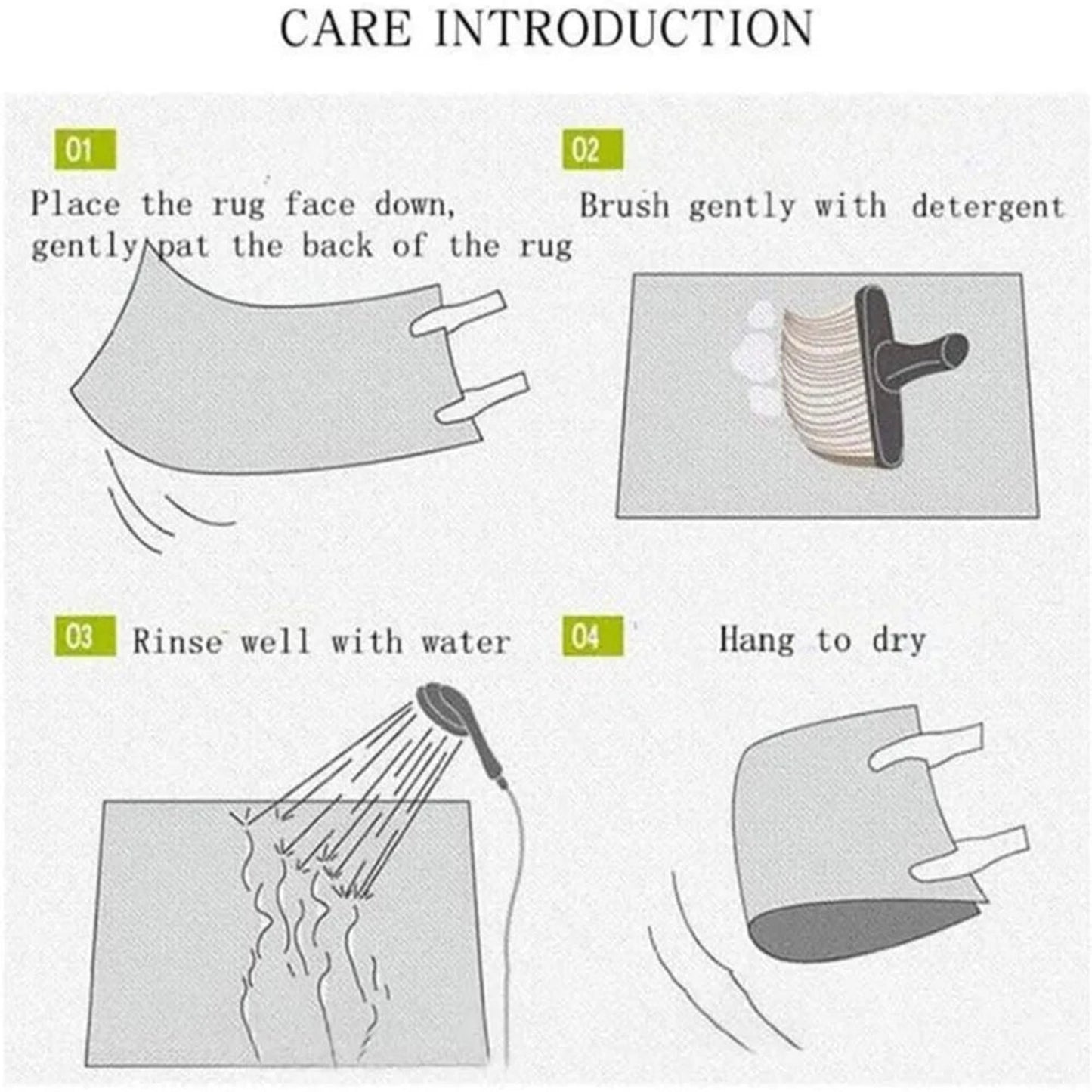 Dark Floral Victorian Rug Wildflower Aesthetic Living Room Gothic Home Decor Rustic Gift Dark Academia Bedroom Folklore Decor