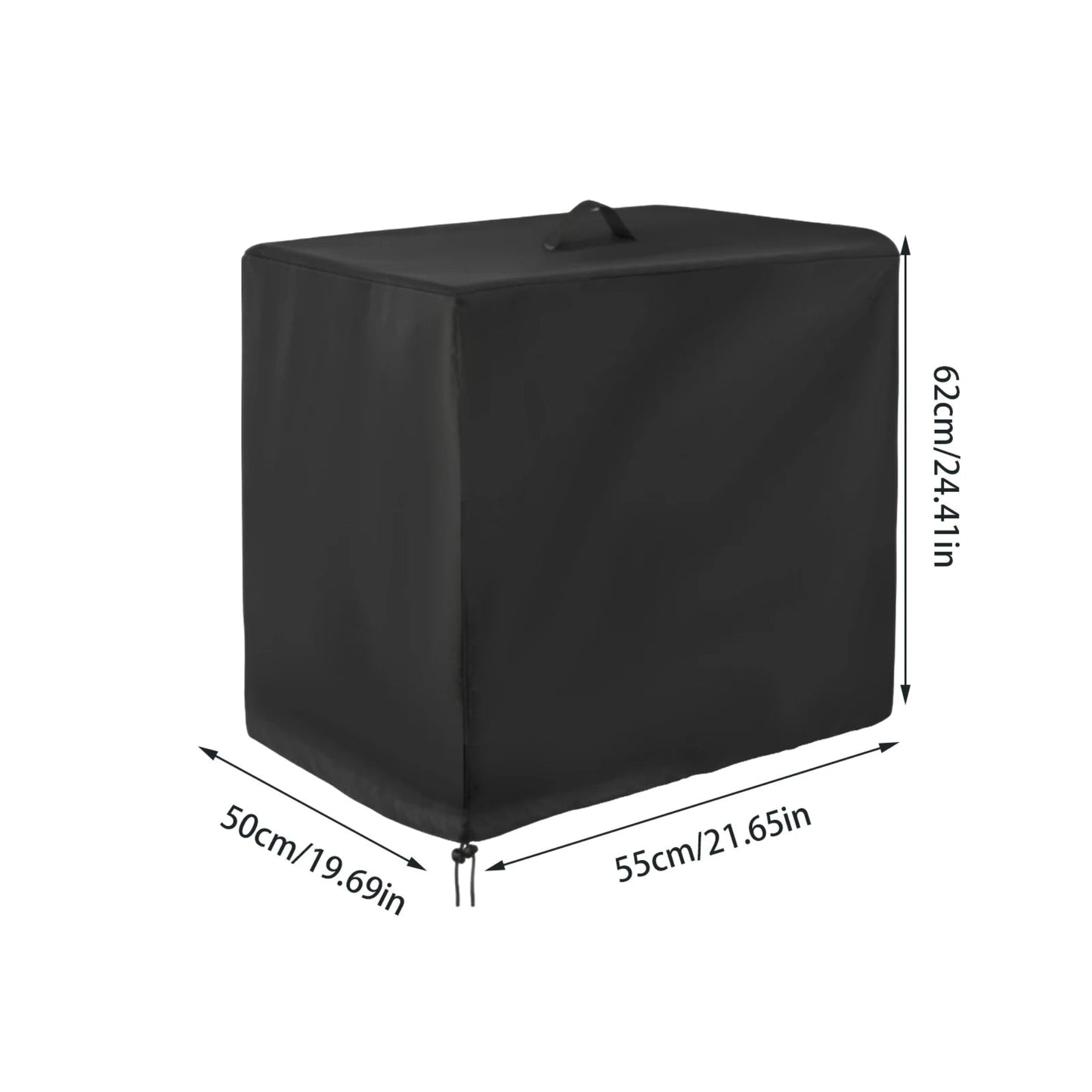 Universal Sand Filter Pump Cover 420D Oxford Fabric Waterproof UV Resistant Protection Sleeve for Swimming Pool Pump Dust Cover