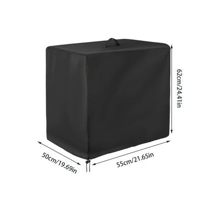 Universal Sand Filter Pump Cover 420D Oxford Fabric Waterproof UV Resistant Protection Sleeve for Swimming Pool Pump Dust Cover