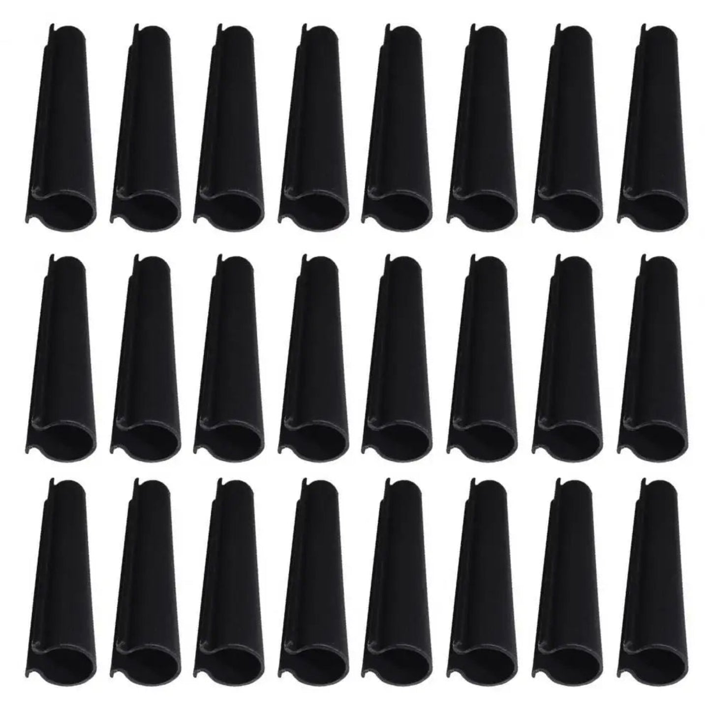 24Pcs Pool Cover Clips ABS Winter Pool Cover Clips for Outdoor Moderate Size Wide Application Versatile Windproof Smooth Finish
