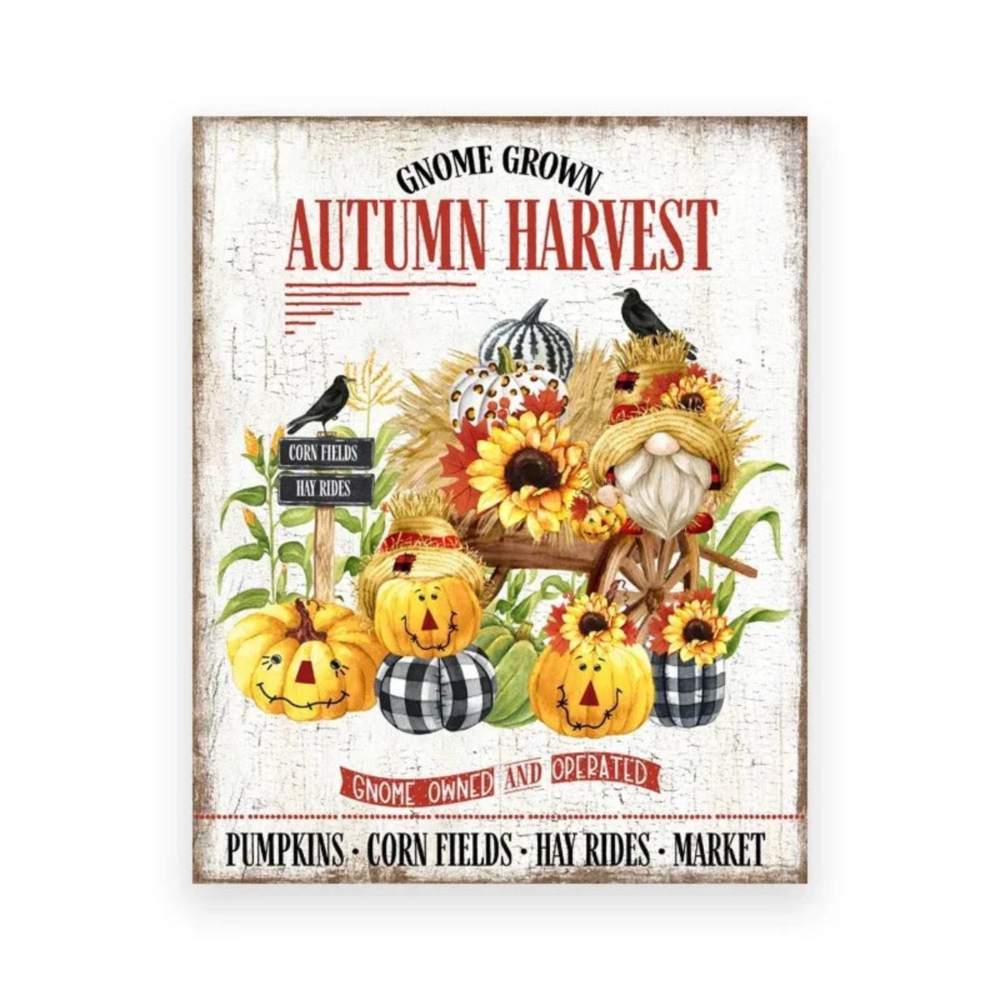 Country Farm Style Fall Pumpkins Retro Posters and Prints Rustic Fall Market Sign Canvas Painting Farmhouse Wall Pictures Decor