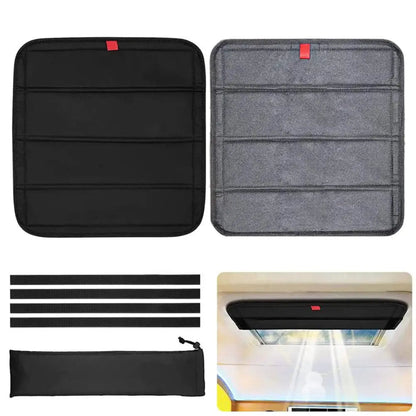 Foldable RV Skylight Insulator Cover Travel Trailers Sun Shade Car Sun Shield Sun Protection Visor For Travel Trailer Caravan