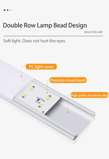 Motion Sensor Light Wireless LED Night Light USB Rechargeable Night Lamp Cabinet Wardrobe Lamp Under Backlight For Kitchen Led