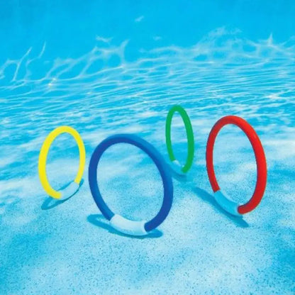 Children Swimming Pool Underwater Diving Rings Kids Water Play Toys Accessories