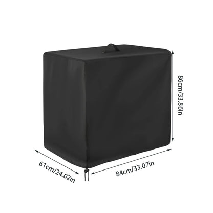 Universal Sand Filter Pump Cover 420D Oxford Fabric Waterproof UV Resistant Protection Sleeve for Swimming Pool Pump Dust Cover