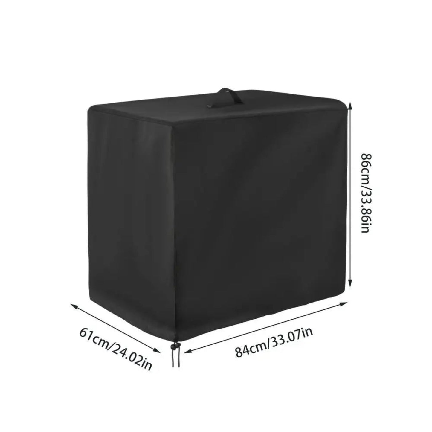 Universal Sand Filter Pump Cover 420D Oxford Fabric Waterproof UV Resistant Protection Sleeve for Swimming Pool Pump Dust Cover
