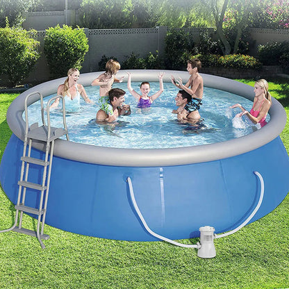 Pool Filter Pump 300 GPH Paddling Pool Electric Water Pump With 2 Pool Filter Cartridge Pool Pumps Ground Small Pool Filter Pump