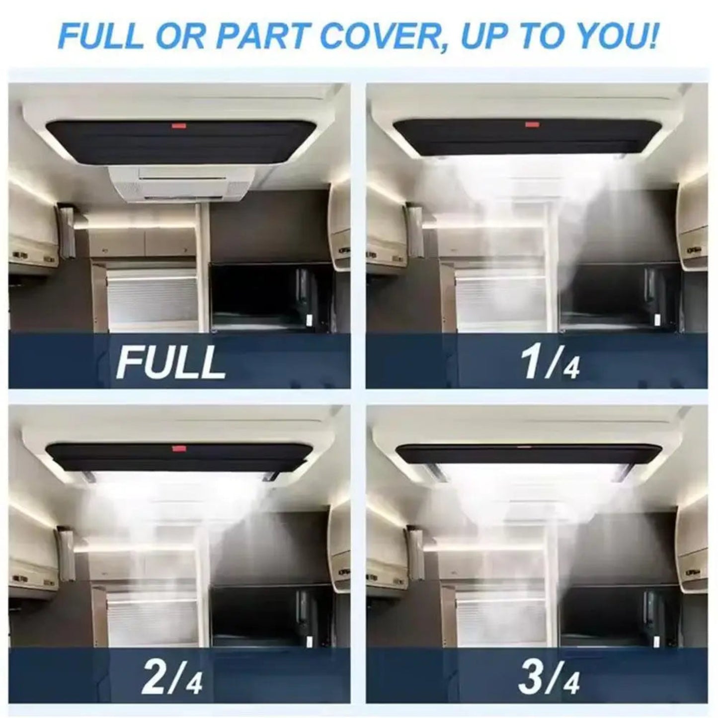 Foldable RV Skylight Insulator Cover Travel Trailers Sun Shade Car Sun Shield Sun Protection Visor For Travel Trailer Caravan