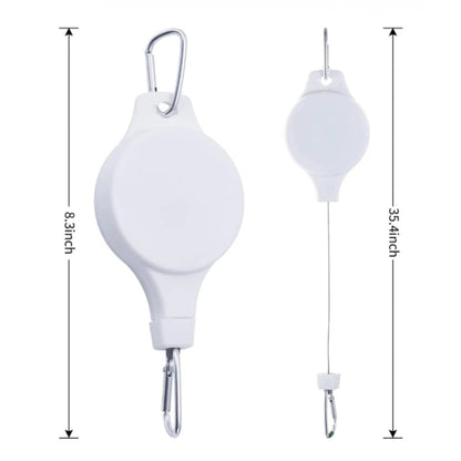 1pc Gardening Plant Hooks Retractable Elevating Hanging Basket Bird Cage Bird Feeder Planter Hooks Home Hanging Tools