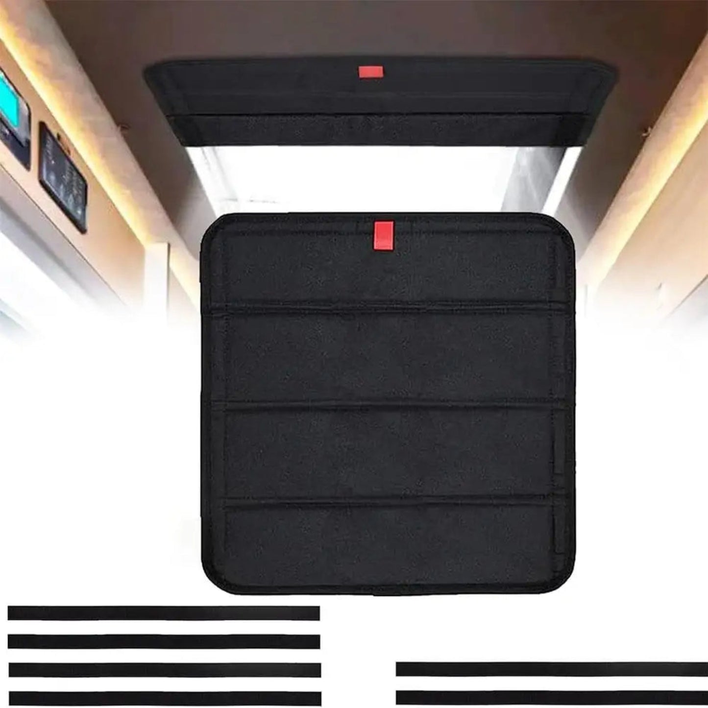 Foldable RV Skylight Insulator Cover Travel Trailers Sun Shade Car Sun Shield Sun Protection Visor For Travel Trailer Caravan
