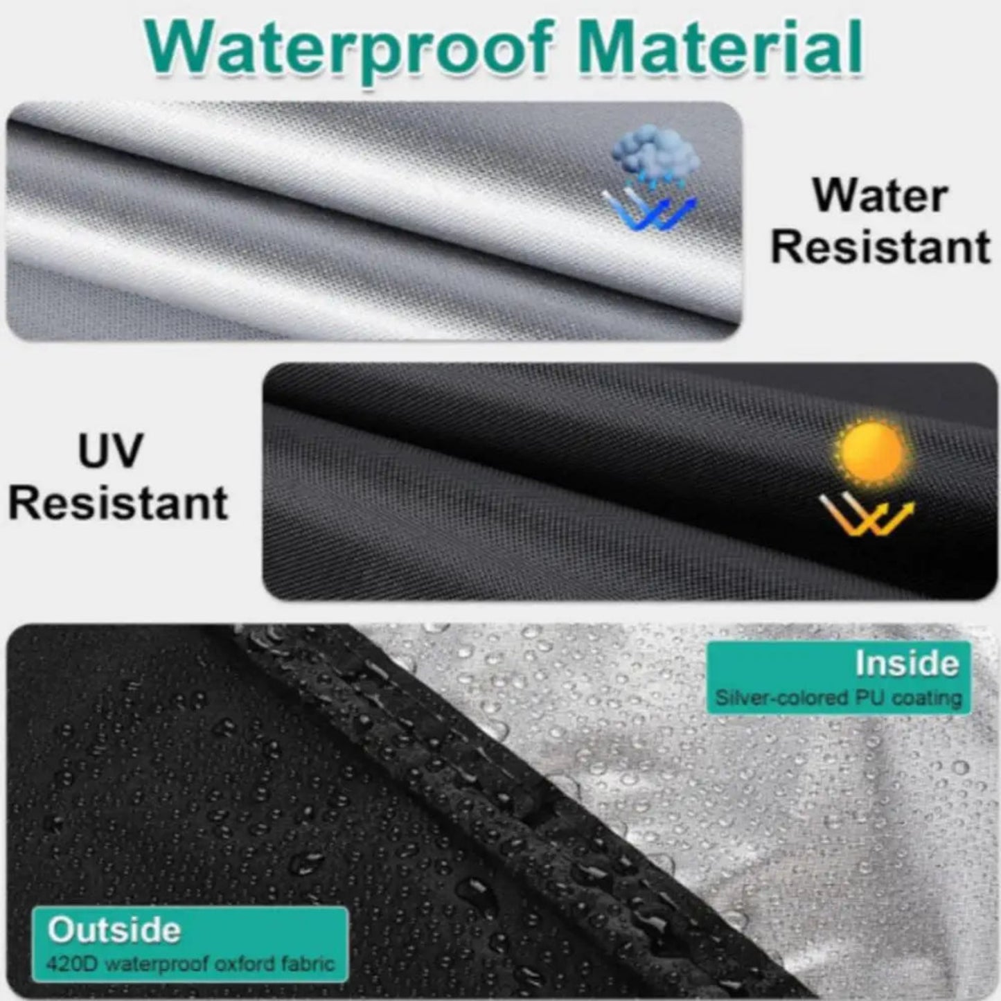 Universal Sand Filter Pump Cover 420D Oxford Fabric Waterproof UV Resistant Protection Sleeve for Swimming Pool Pump Dust Cover