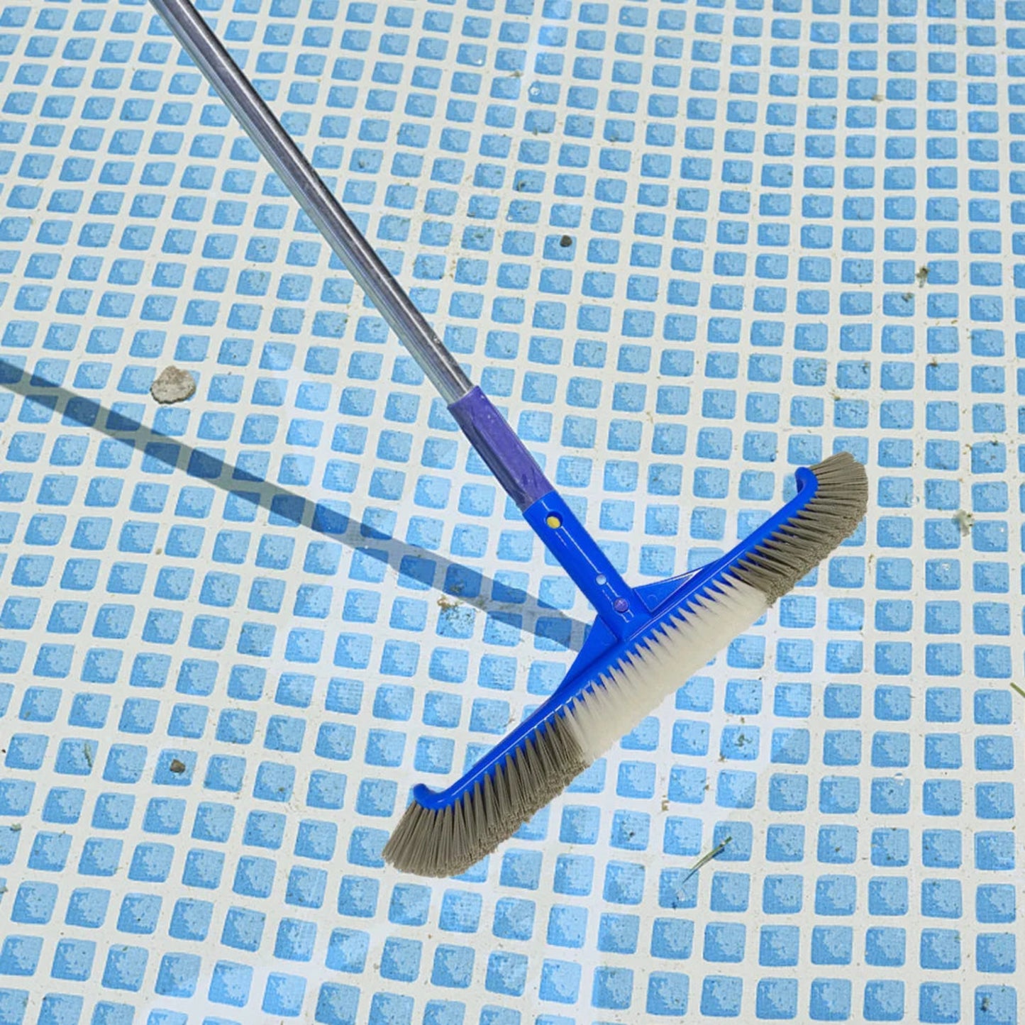 Swimming Pool Brush Durables Pool Floor Wall Cleaning Tool Pool Broom Algae Remover Scrubber Portable Cleaning Brush