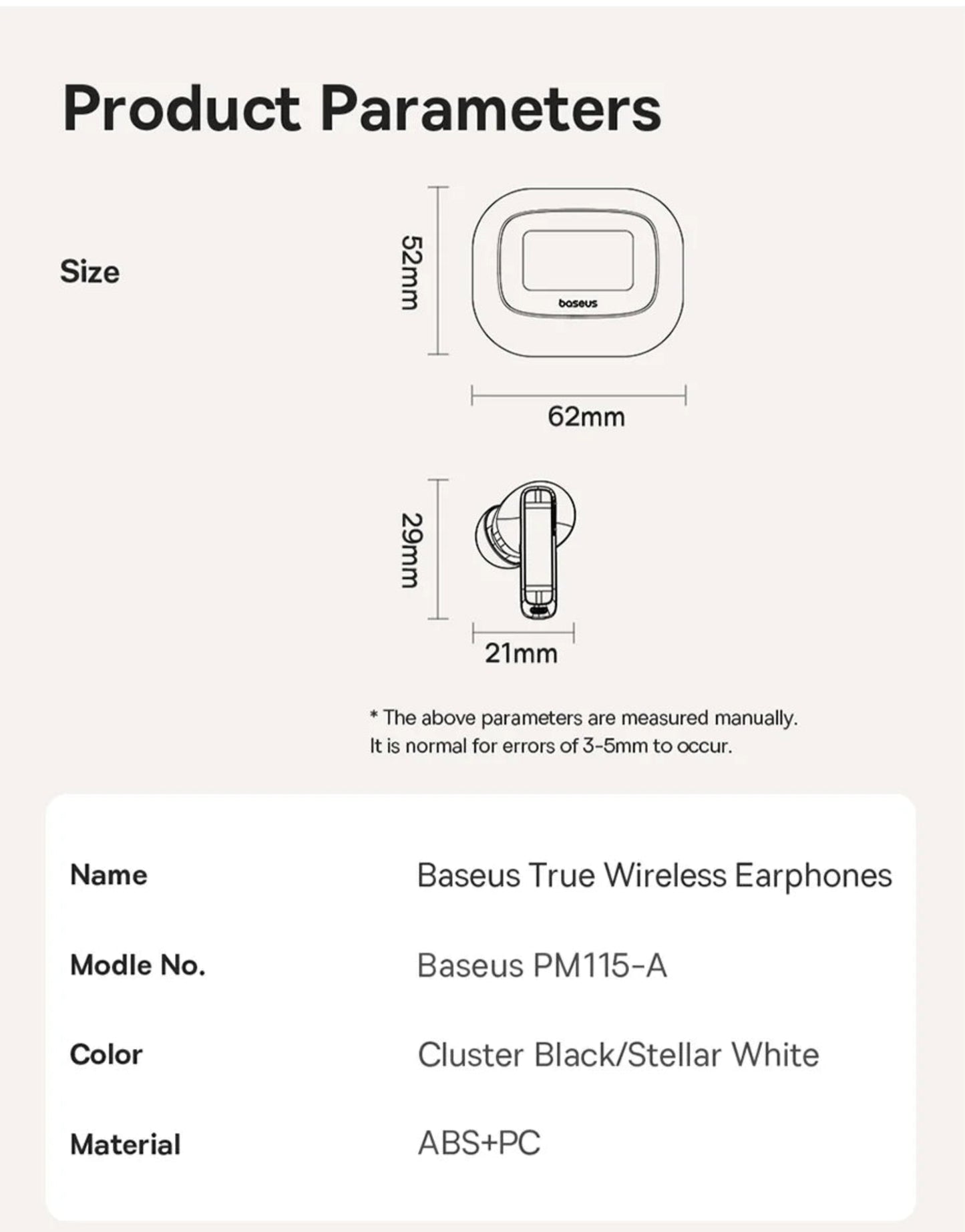 Baseus Bowie M2s Ultra Wireless Earphones Smart Screen 52dB Noise Cancelling Bluetooth 5.4 Headphones 3D Audio Spatial Earbuds