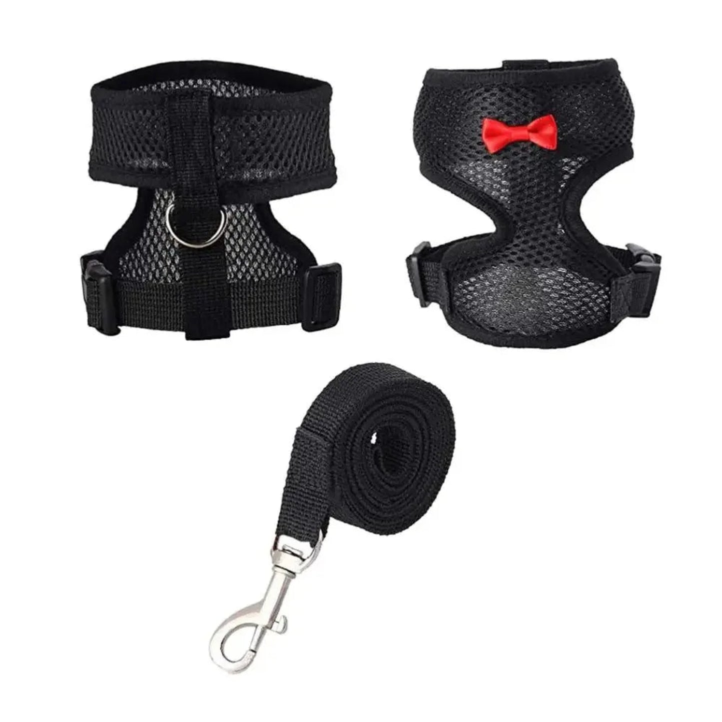 Pet Adjustable Harness Leash for Chicken Puppy Comfortable Breathable Pet Vest for Small Dogs Duck Goose Training Accessories