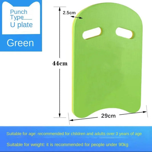 Kickboard Swimming Training Kick Board EVA Foam Floating Board U-Shaped Kickboard for Kids Adults Water Pool Accessories