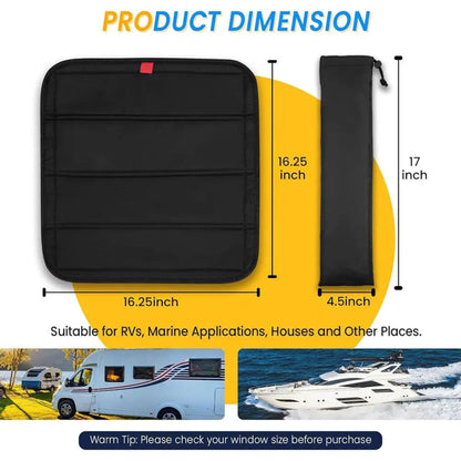 Foldable RV Skylight Insulator Cover Travel Trailers Sun Shade Car Sun Shield Sun Protection Visor For Travel Trailer Caravan