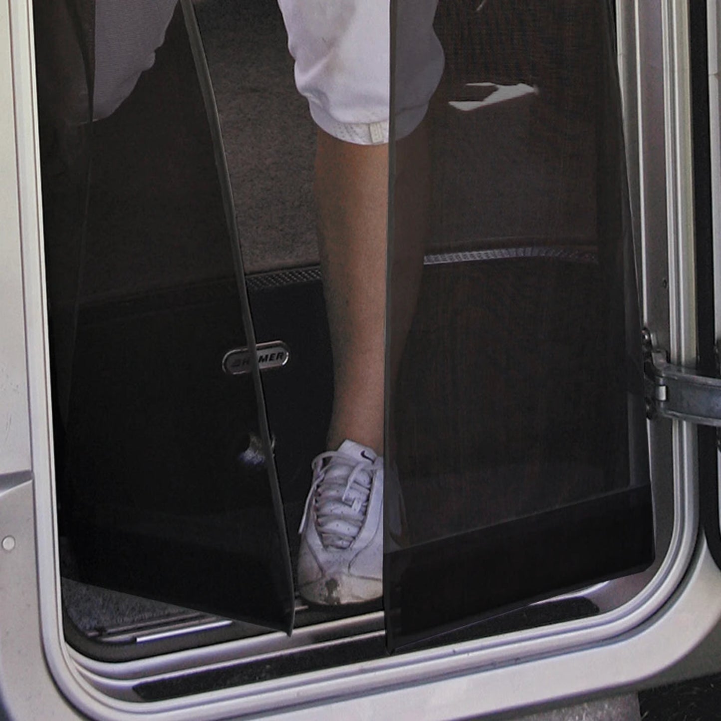 RV Slide Door Mosquito Fly Screens Net Caravan Entrance Entry Door Mosquito Net For Motorhome Caravan Insect Bugs Car Accessorie