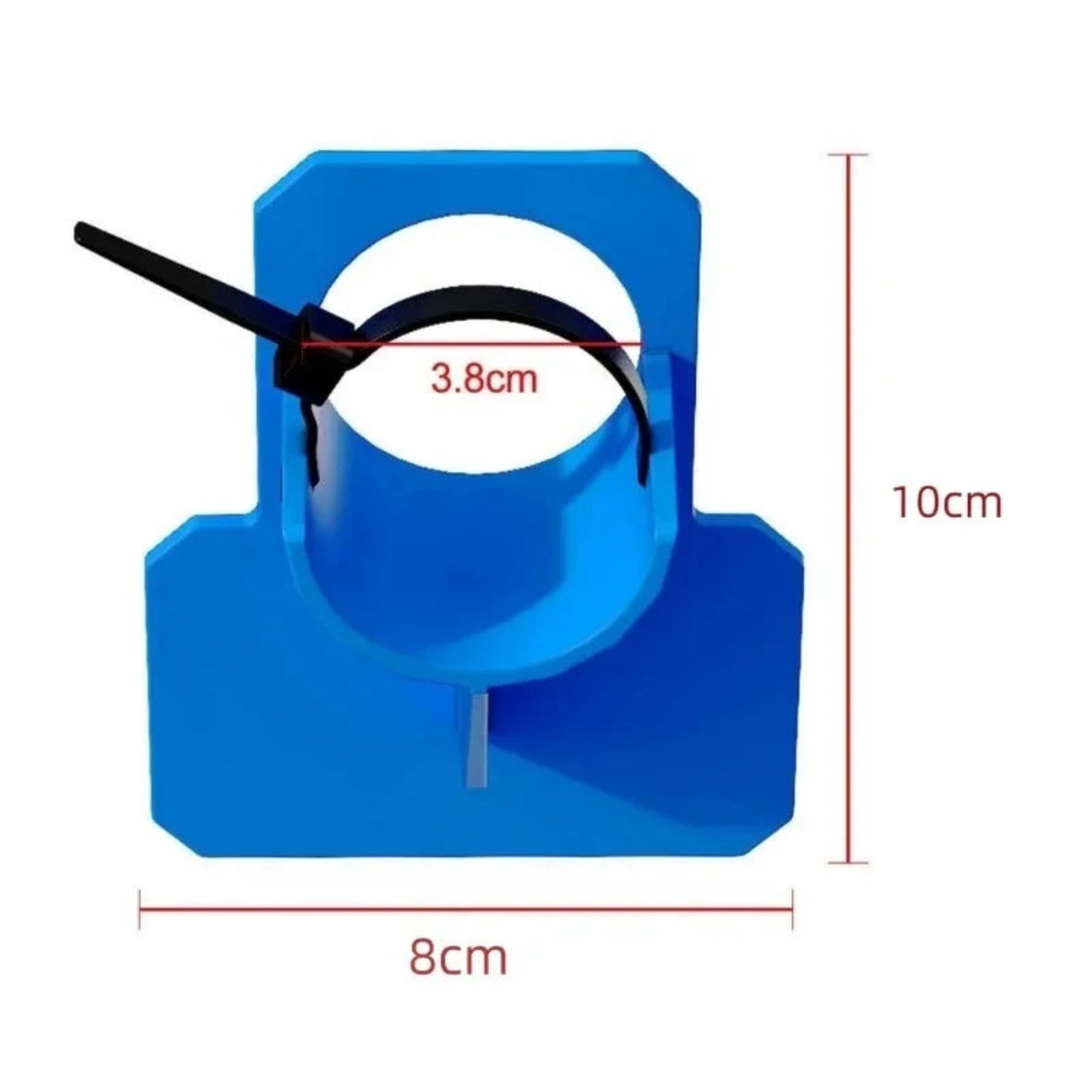 Swimming Pool Pipe Holder Mount Supports Pipes 30-38mm for  Ground Hose Outlet with Cable Tie Pool Accessories