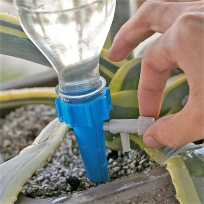 Greenhouse Garden Automatic Drip Irrigation System Self Watering Spike for Flower Plants  Adjustable Auto Water Dripper Device