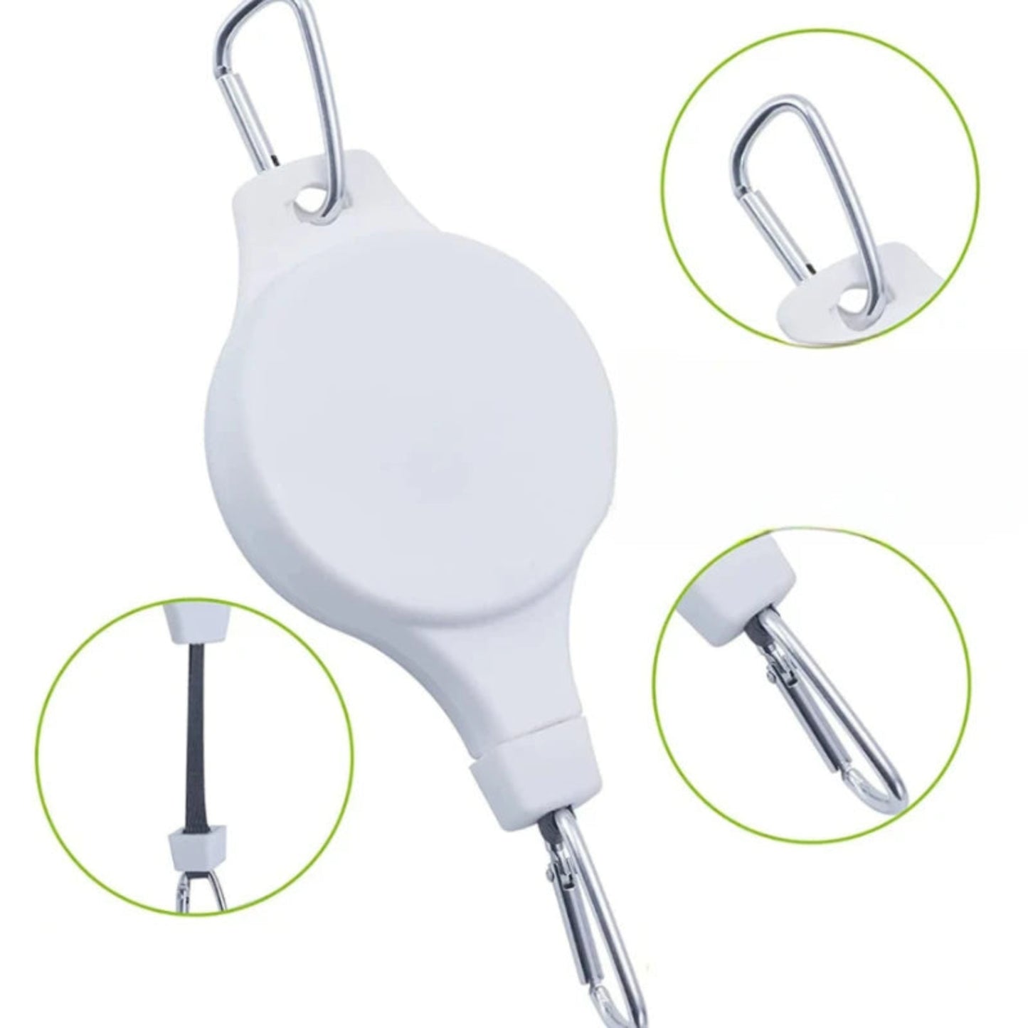 1pc Gardening Plant Hooks Retractable Elevating Hanging Basket Bird Cage Bird Feeder Planter Hooks Home Hanging Tools