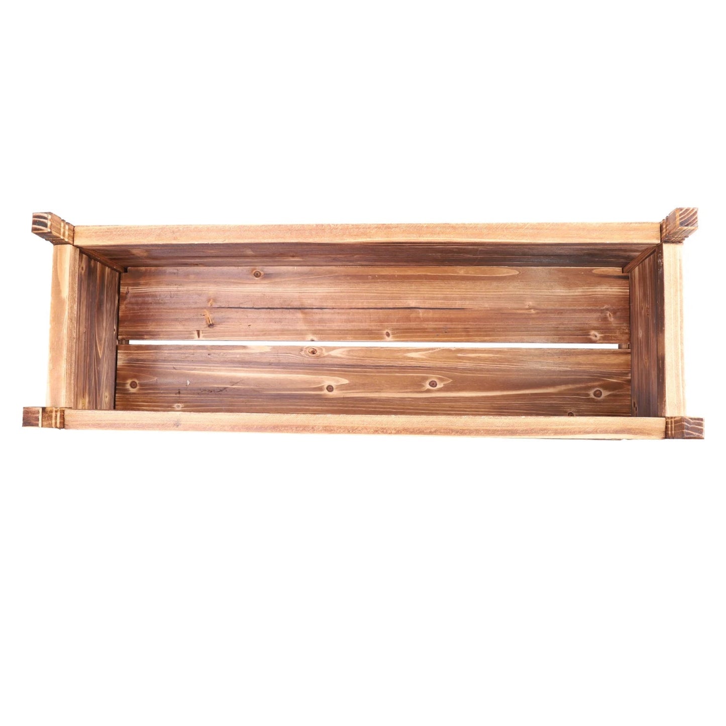 Raised Garden Bed Flower or Vegetable Planter  Plant Box for Garden, Yard Wood Box for Planting