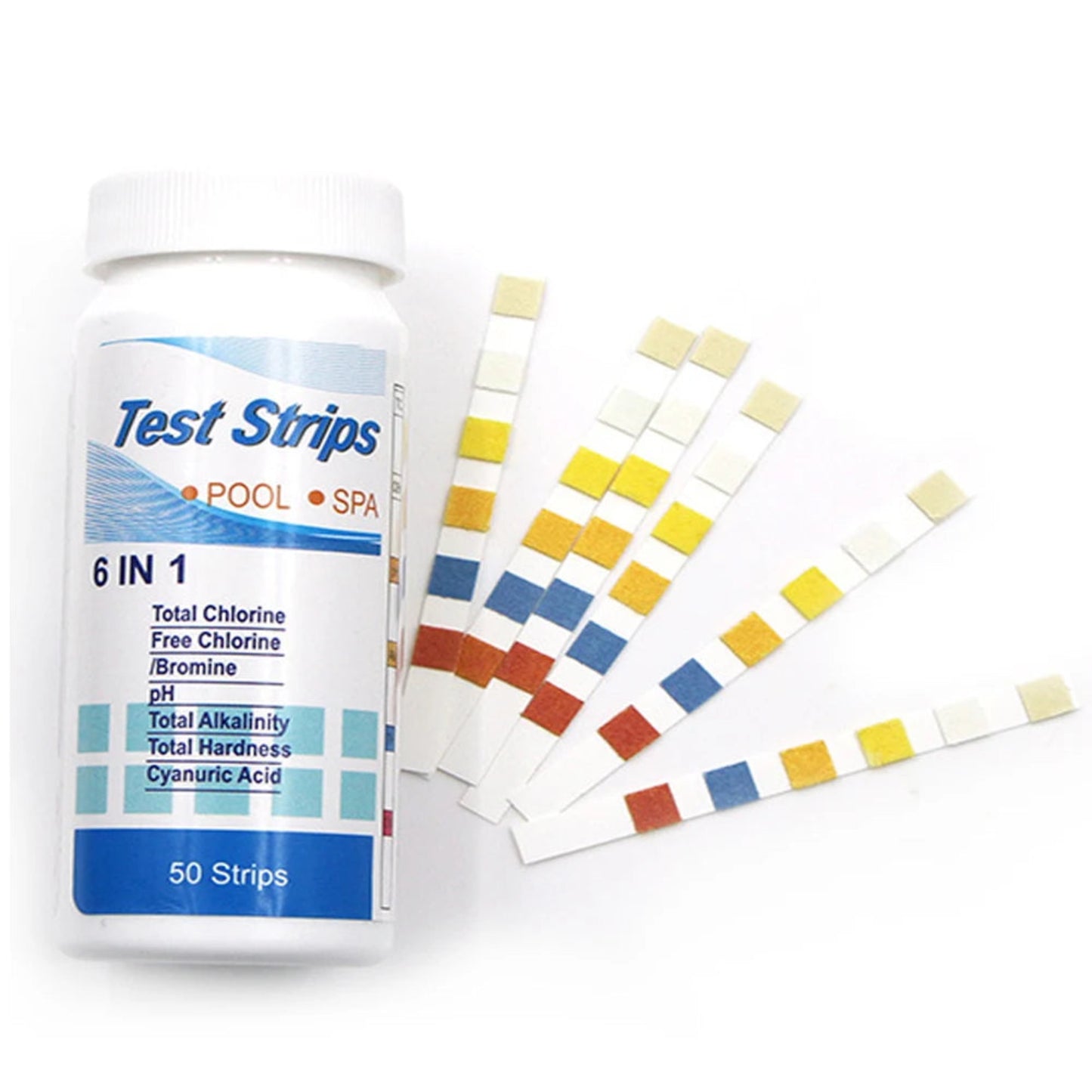 50/100pcs Water Test PH Strips Multipurpose Water Tester Paper High Precision Easy Detection Aquarium Pool Accessories