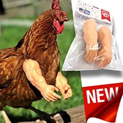 Chicken Arm Decoration Chicken Forelimb Decor Dinosaur Spoof Pet Props Chicken Arm Hulk Arms Chicken Themed Party Funny Decor