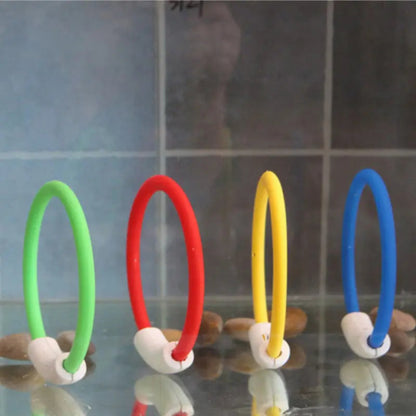 Children Swimming Pool Underwater Diving Rings Kids Water Play Toys Accessories