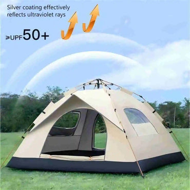 Automatic Quick-opening Tent Outdoor Self-driving Travel Camping Tent Automatic Quick-open Tent Two doors and two windows