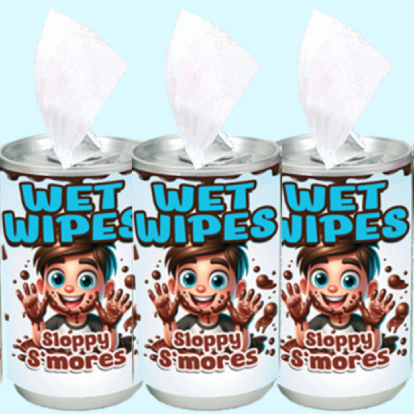 Wet Wipes - Messy S'mores Collection