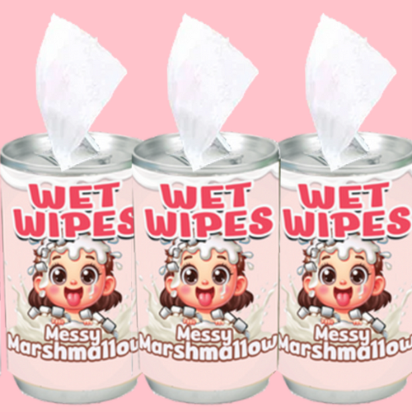 Wet Wipes - Messy S'mores Collection