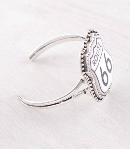 Route 66 Cuff Bracelet